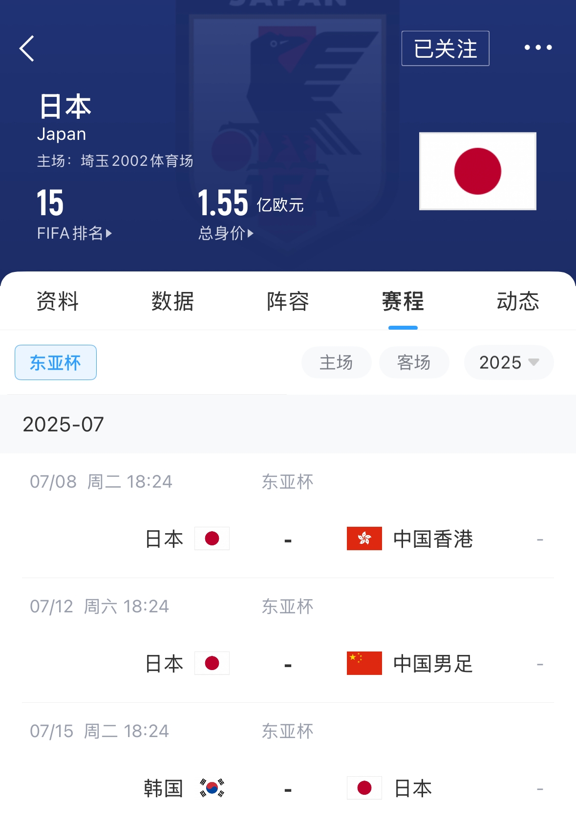 多少球隊？日本東亞杯列表：沒有前往歐洲的球員！長門Yuto領(lǐng)先 首次被選中12人